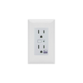 (ZWAVE) Tomacorriente con señal inalambrica Z-WAVE, compatible con HUB HC7, C8, puede ser un panel de alarma L5210, L7000 con Total Connect y Alarm.Com