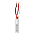 Bobina de 152 Metros (500 Pies) de Cable / 2 x 18 AWG / Riser / Color Blanco / Para Aplicaciones en Alarmas de Intrusin, Control de Acceso, Automatizacin, Interfonos, TV Porteros, Audio y Voceo