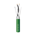 Bobina de 305 Metros (1000 Pies) / Cable 2 x 22 AWG / Color Verde / Blindado / Plenum / Trenzado para Aplicaciones de Transmisin de Datos a Alta Velocidad para Automatizacin, EIA-485, BACnet y Otros Sistemas de Comunicacin
