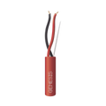 Bobina de 305 Metros (1000 Pies) / Alambre de Cobre / 2 x 16 AWG / Plenum / Tipo FPLP, CL3P, FT6 Plenum / Color Rojo / Para Aplicaciones en Sistemas de Deteccin de Incendio y Sistemas de Evacuacin