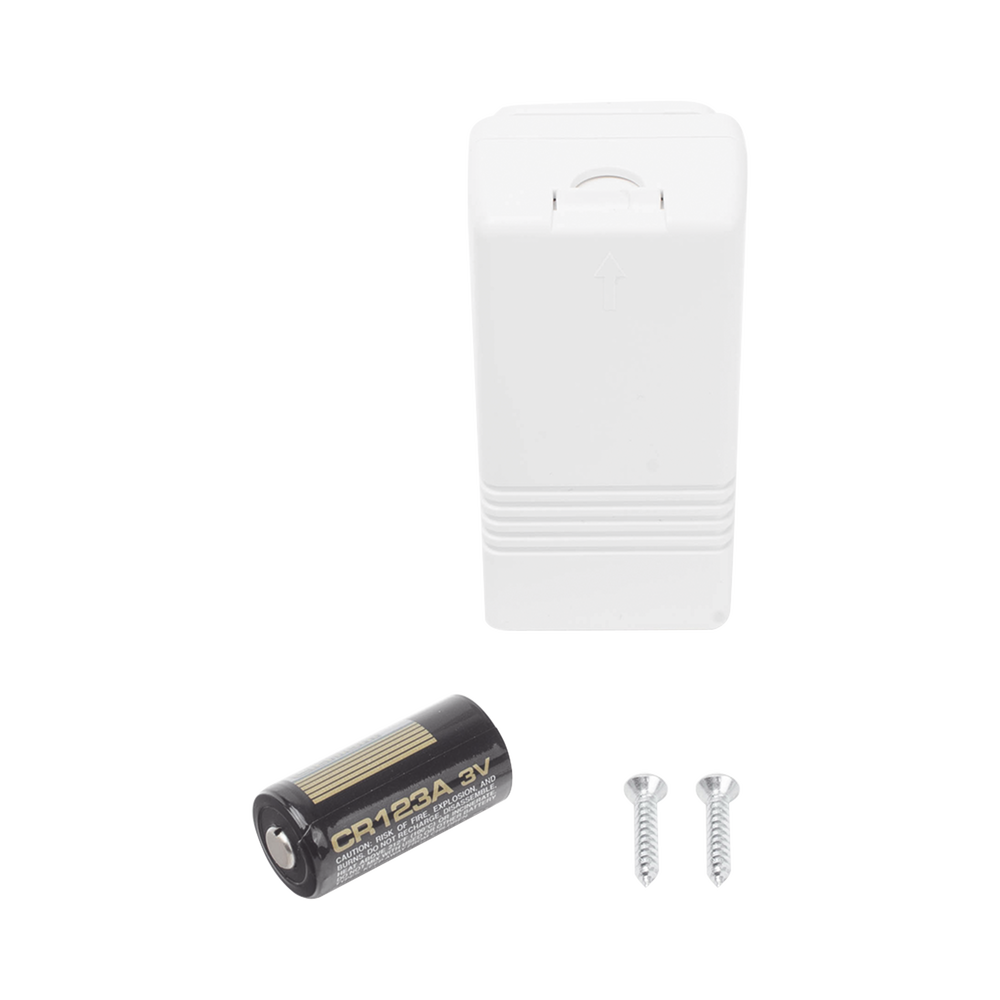 Contacto Magnético Inalámbrico sin magneto / Se puede conectar otro Sensor Cableado / 2 Zonas /Batería de Larga Duración 3-5 años
