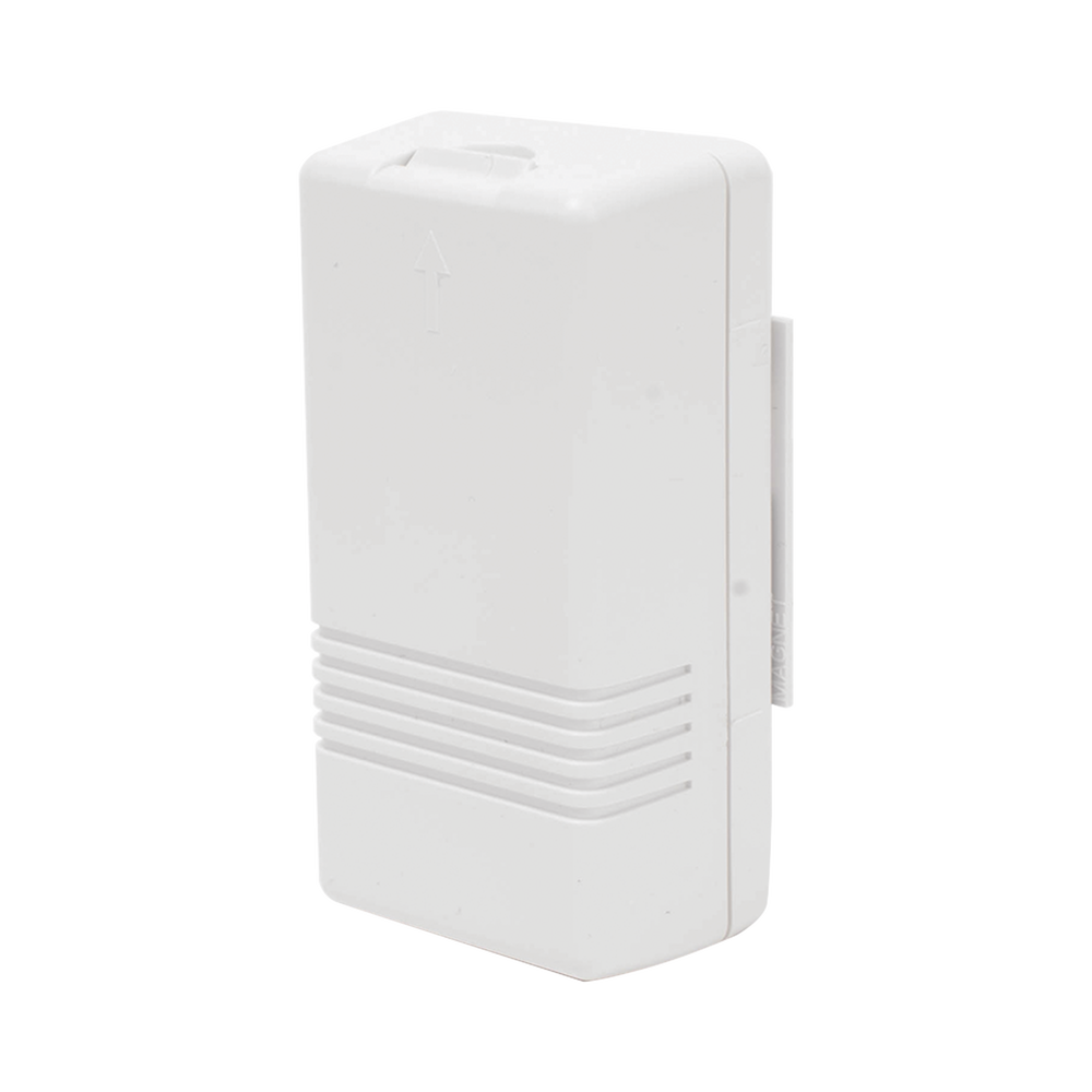 Contacto Magnético Inalámbrico sin magneto / Se puede conectar otro Sensor Cableado / 2 Zonas /Batería de Larga Duración 3-5 años