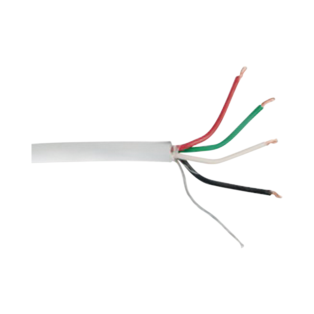 Cable 4 x 16 AWG / Blindado / 305 Metros (1000 Pies) / Riser / UL / Color Gris / Hecho En Mxico