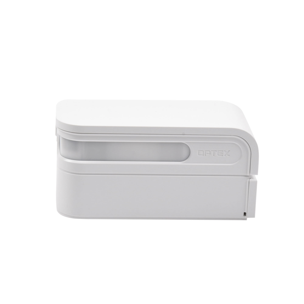 Sensor de Movimiento / 24 Metros de Detección / 100% Exterior / Serie Shield de Optex / Diseño Estético y Formal / Inalambrico (Alimentacion) /