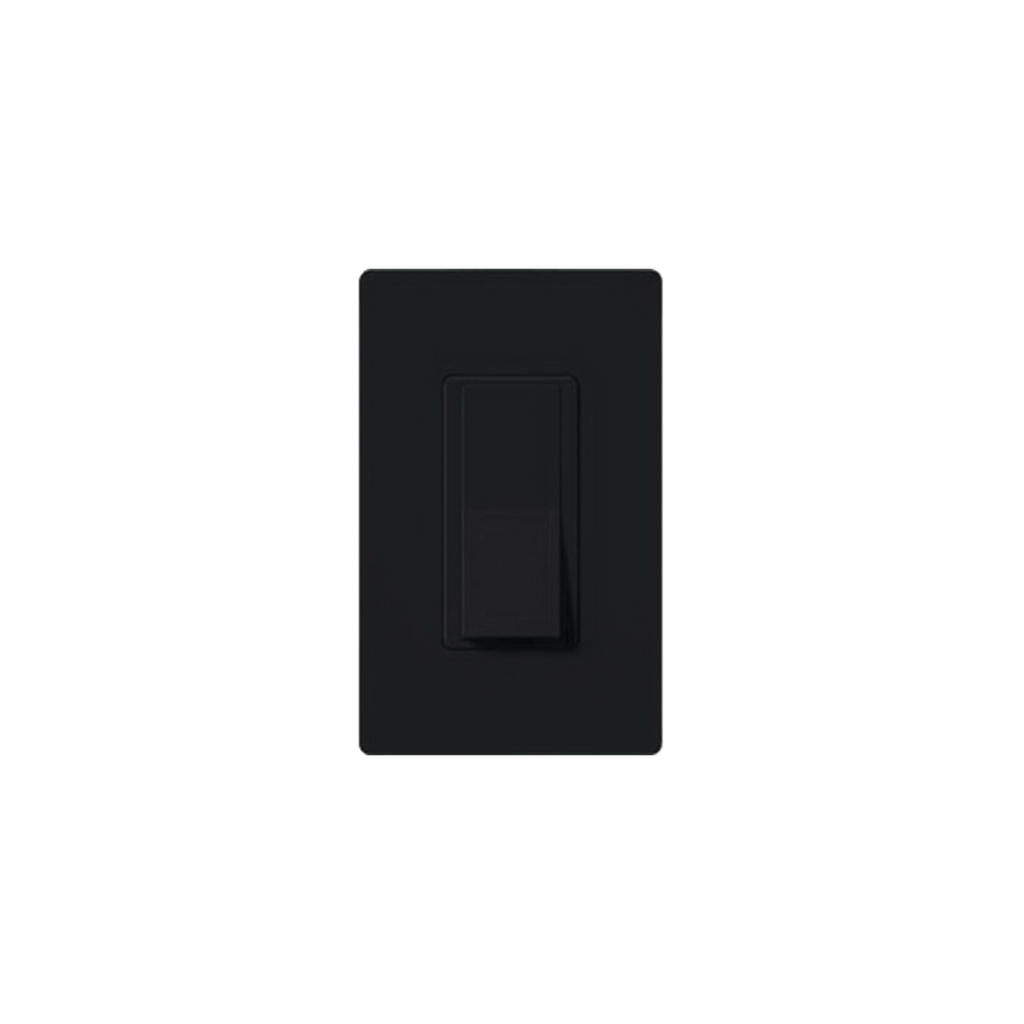 Switch un solo polo 15 Amp negro nigth
