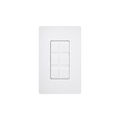 Caja de pared para contactos varios, 6 mini espacios.