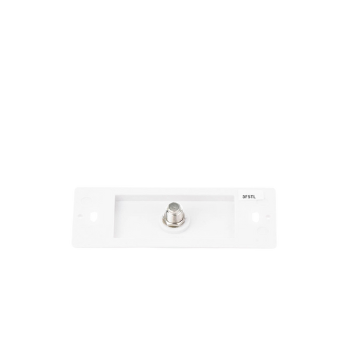 Adaptador de cable coaxial, de pared para cable de TV.