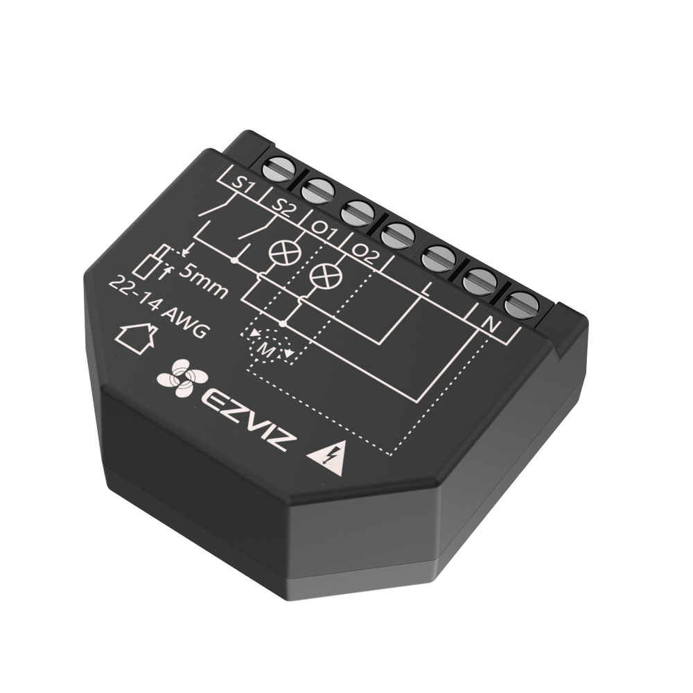 Relevador Wi-Fi  Inteligente / 2 Salidas Para 2 Apagadores / Ideal Para Control de Iluminación / Control Remoto / Horarios Personalizados / Registro de Consumo / 110-240VCA
