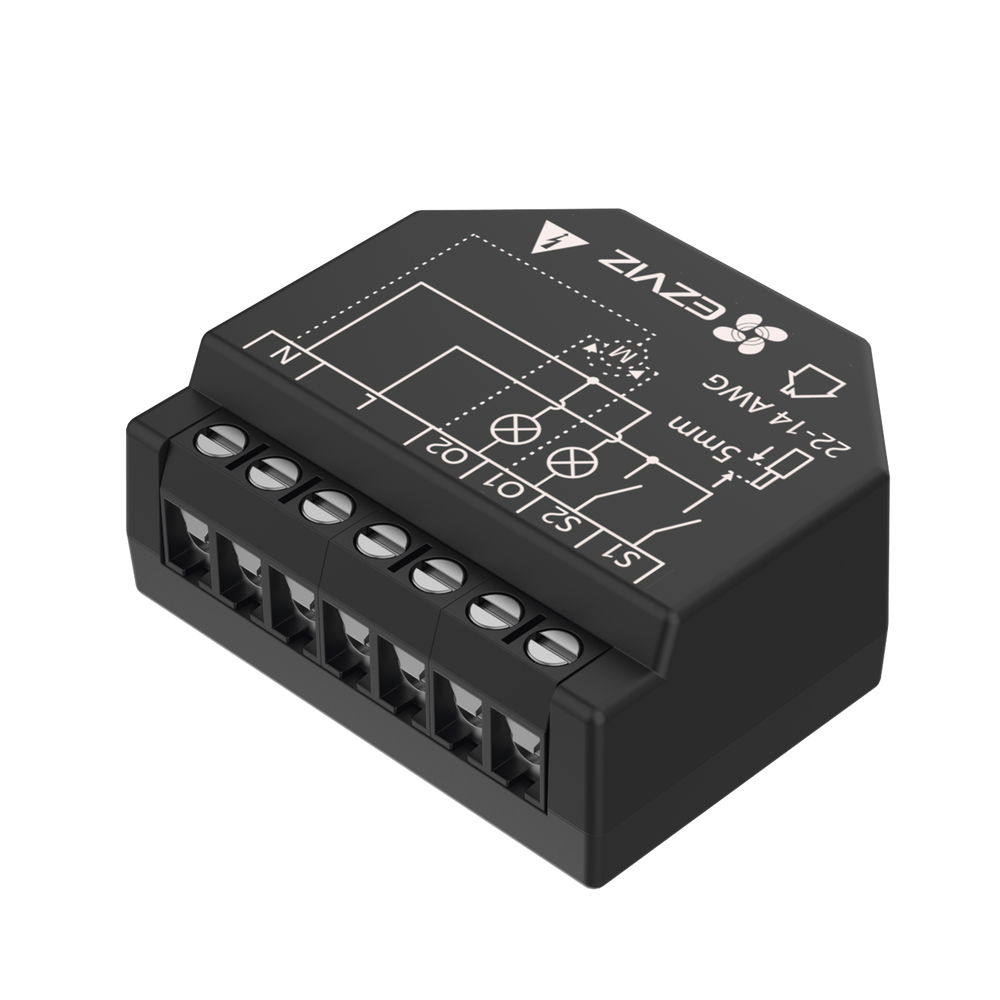 Relevador Wi-Fi  Inteligente / 2 Salidas Para 2 Apagadores / Ideal Para Control de Iluminación / Control Remoto / Horarios Personalizados / Registro de Consumo / 110-240VCA