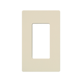 Tapa Color Light Almond para interruptor o dimmer Lutron, 1 gang, limpio y moderno