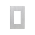 Tapa Color Metálico para interruptor o dimmer Lutron, 1 gang, limpio y moderno