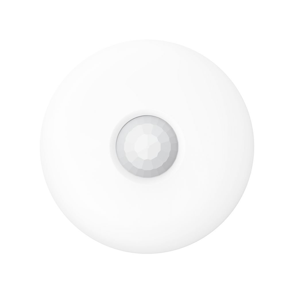 Sensor PIR de Movimiento Dual-Tech con Cobertura de 360° / Rango de Detección 12 mts / Uso en Interior