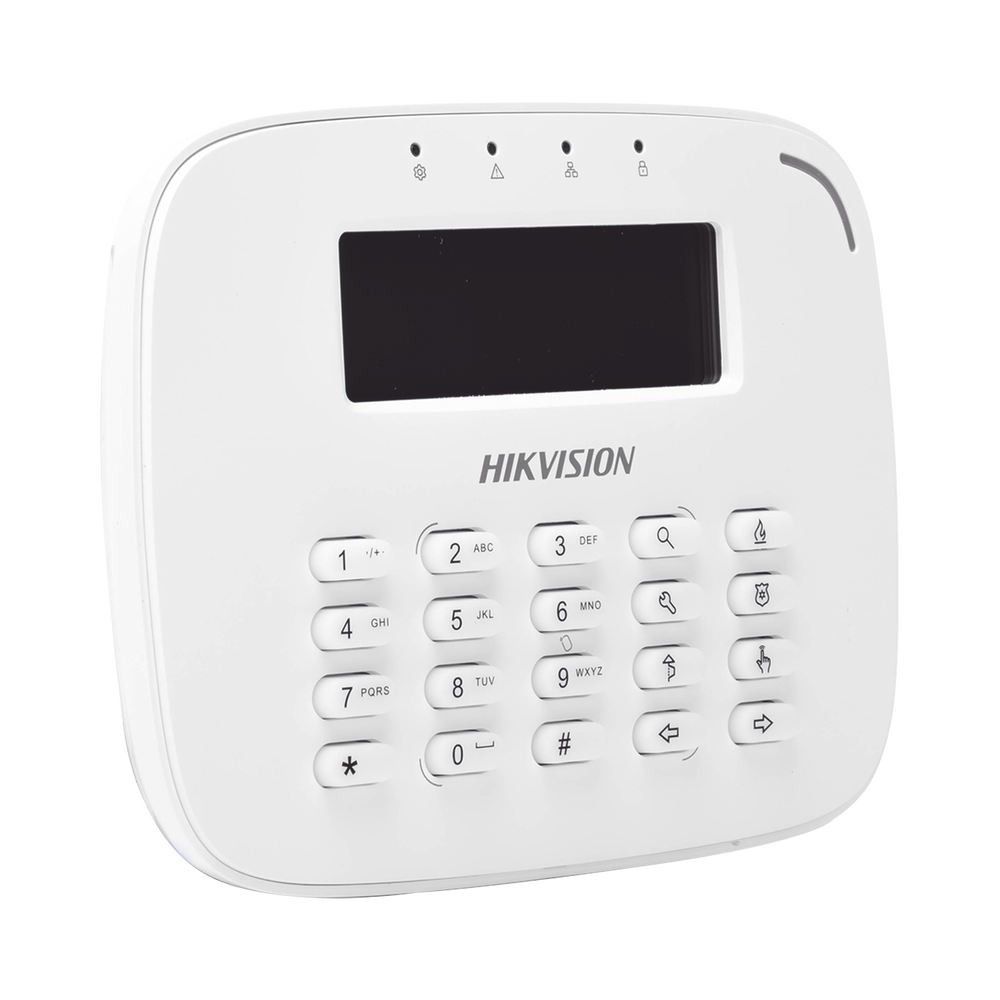 Teclado LCD / Cableado / Compatible con el Panel Hibrido Hikvision DS-PHA64-W4P y DS-PHA64-W4P2