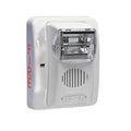 Sirena Estrobo, 12 Vcd, Multi-Candela 15 hasta 110 cd, Montaje En Pared, Color Blanco, Serie HEC3 (0500-05990) Hochiki