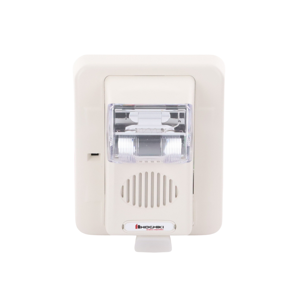 Sirena Estrobo, 24 Vcd, Multi-Candela 15 hasta 110 cd, Montaje En Pared, Color Blanco, Serie HEC3 (0500-06030)