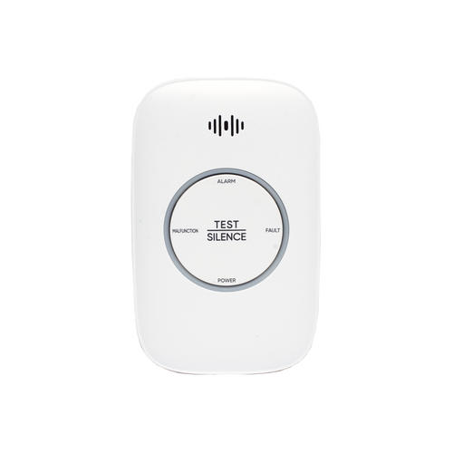 (HikFire)  Detector de Gas LP Propano C3H8 / Alarma Temprana / Salida para cierre de Válvula y/o  activación de Ventilador / Protección IP30 / Alarma de 70dB a 115dB a 1 metro de distancia