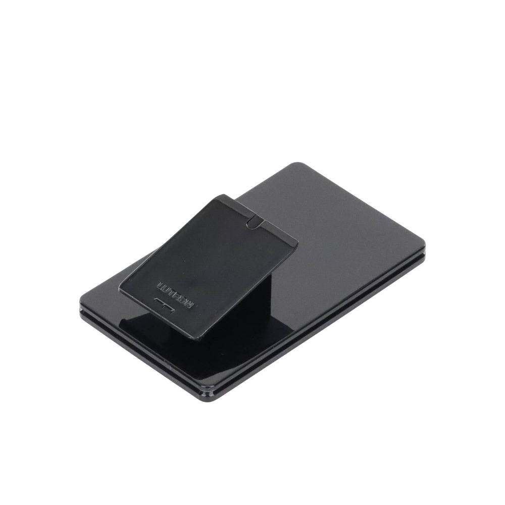 Base de mesa para un control remoto inalámbrico LUTRON. Con goma para evitar deslizamiento.