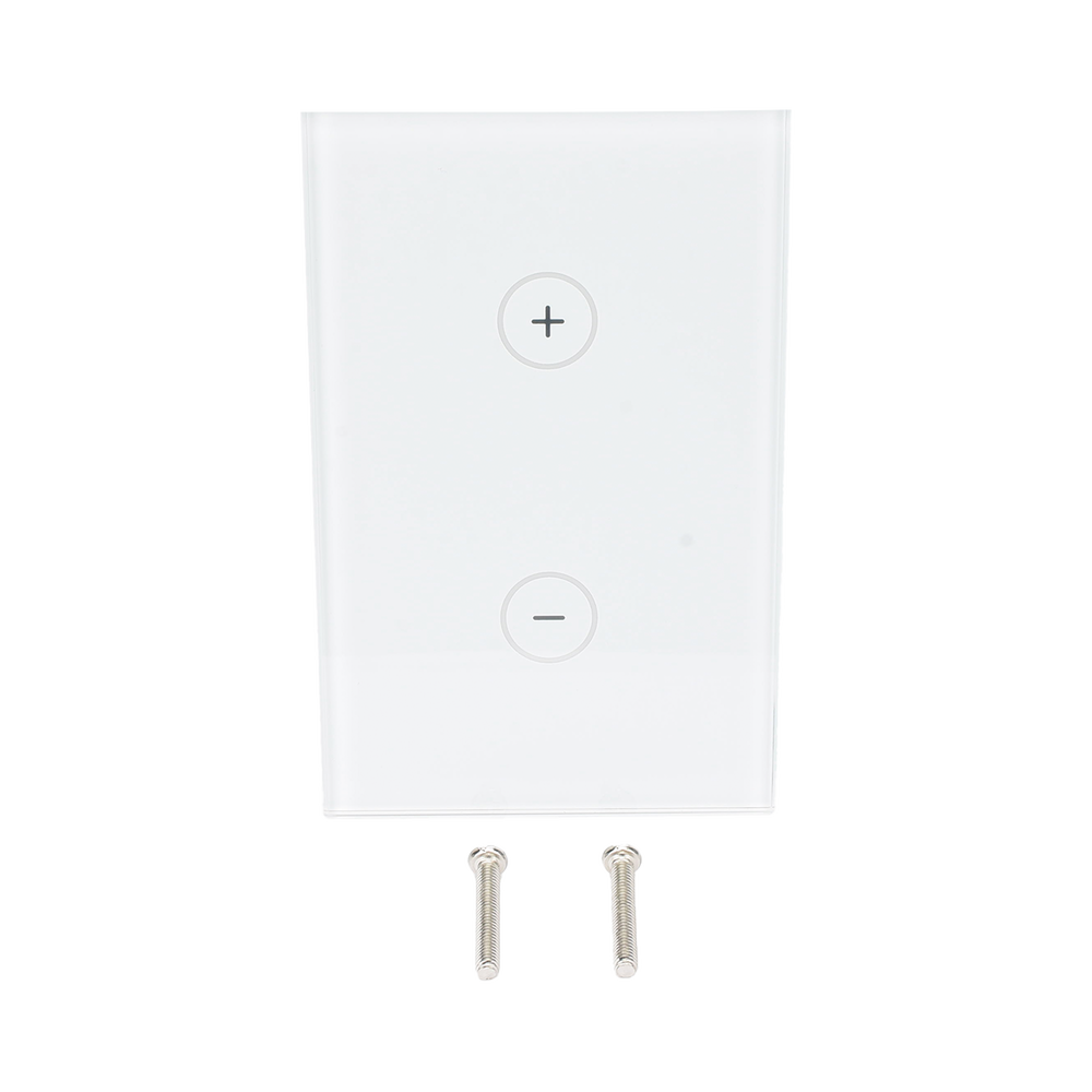 (ZWAVE) Dimmer panel táctil touch inalámbrico Zwave Plus. Compatible con Hubitat HC8, Álula  M2M, otros