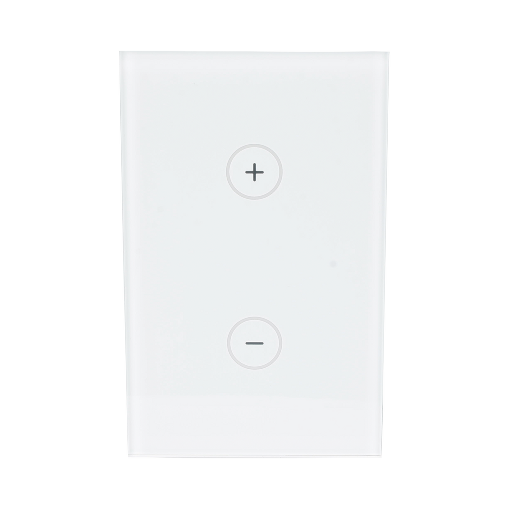 (ZWAVE) Dimmer panel táctil touch inalámbrico Zwave Plus. Compatible con Hubitat HC8, Álula  M2M, otros