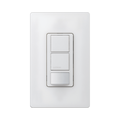 (XCT) Apagador doble con sensor de presencia, ideal para salas de entretenimiento, conferencia, etc.