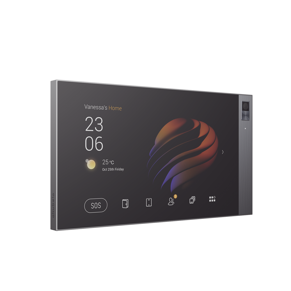 Pantalla táctil Hub controlador integrable con sistemas de automatización compatible con múltiples marcas. Conexión Wifi y Ethernet