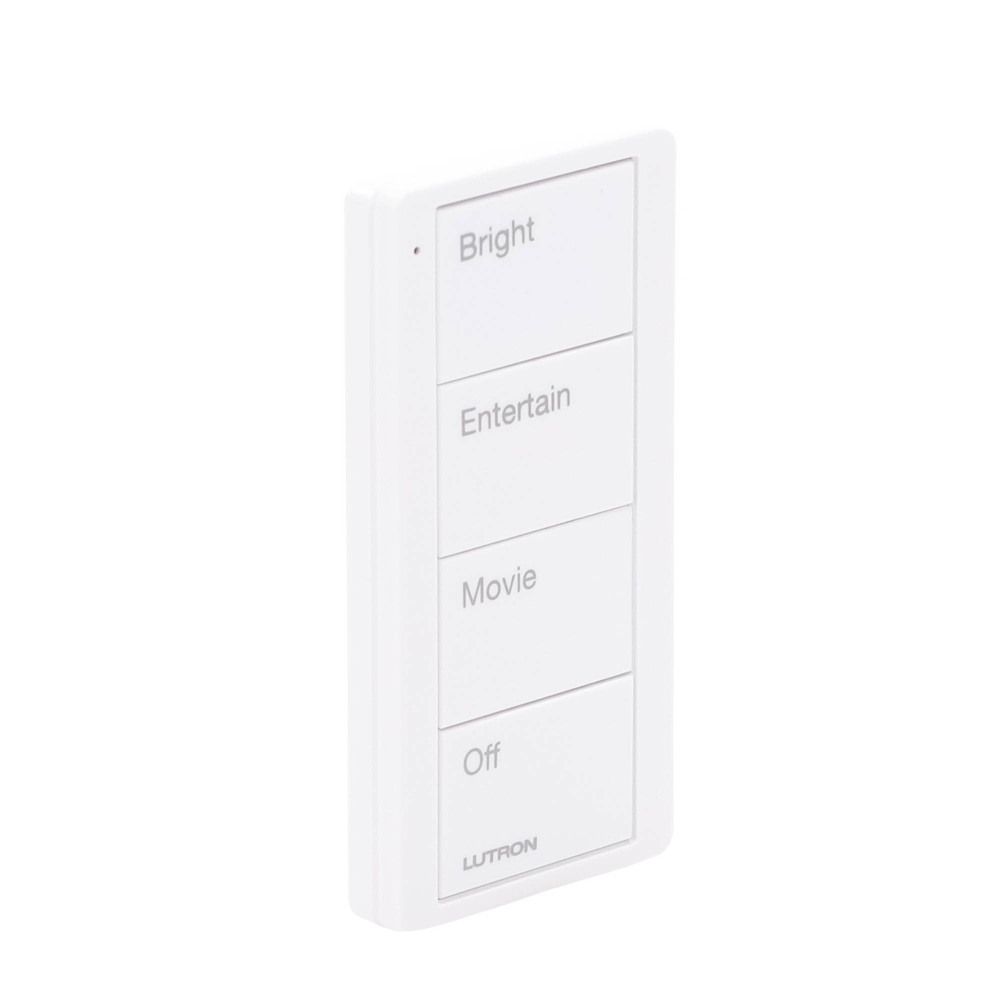 Control inalambrico PICO, 4 botones para con escenas ya predefinidas y grabado.