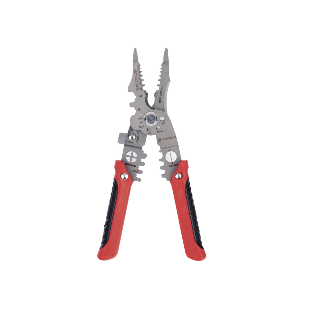 Pinza Profesional para Electricista, Multifunciones 9 en 1, de 8.5"