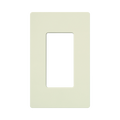 Tapa Color Biscuit para interruptor o dimmer Lutron, 1 gang, limpio y moderno
