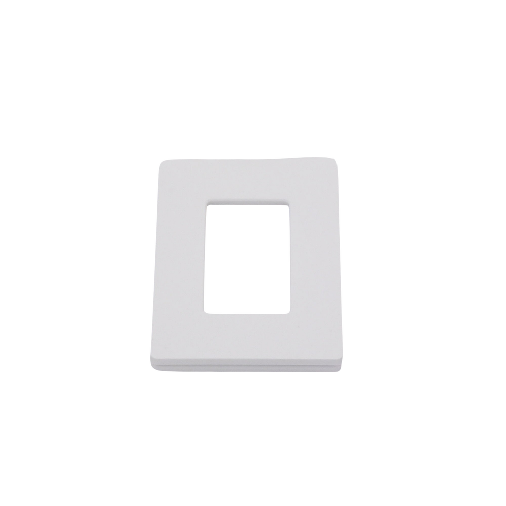 Tapa Color Blanco Satin para interruptor o dimmer Lutron, 1 gang, limpio y moderno