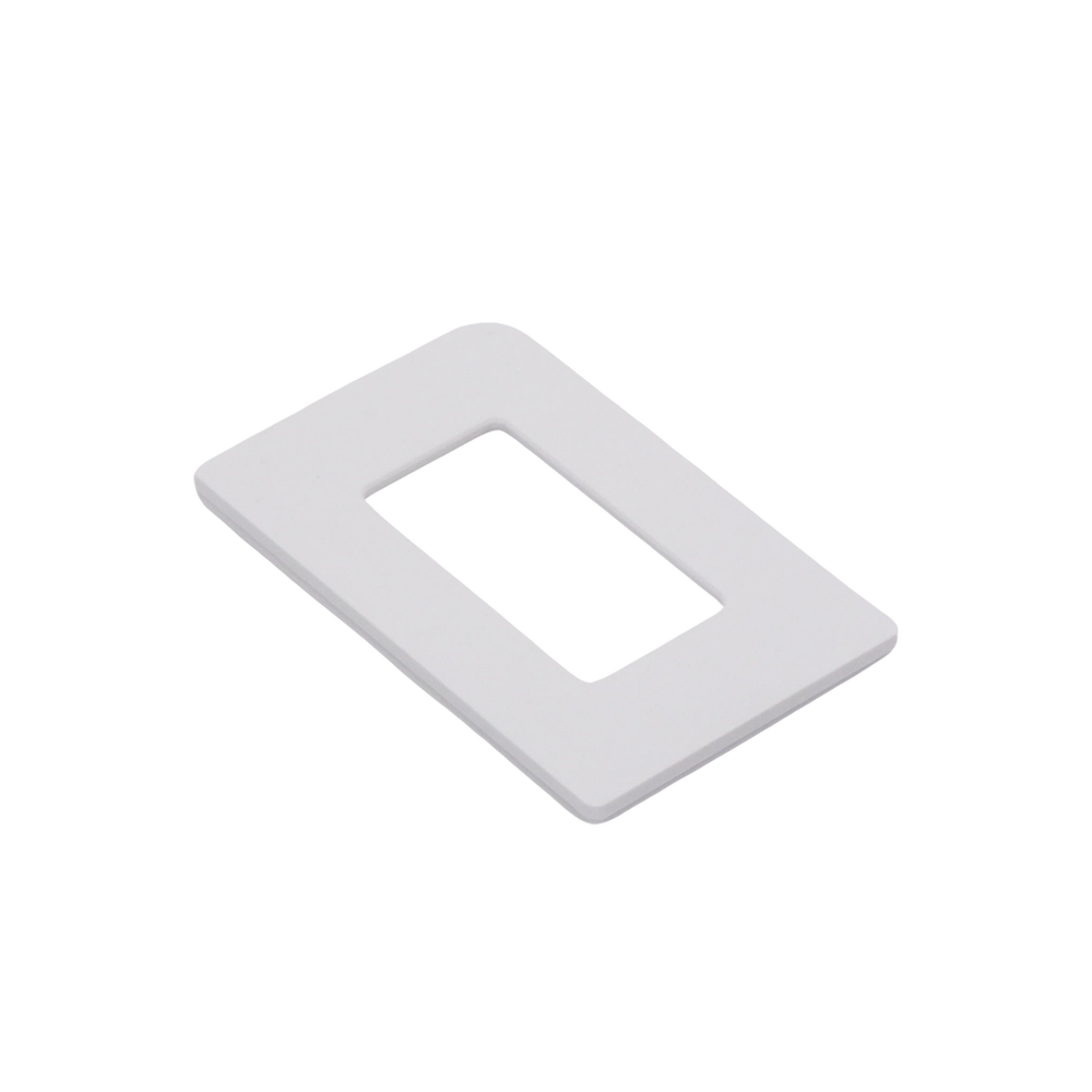 Tapa Color Blanco Satin para interruptor o dimmer Lutron, 1 gang, limpio y moderno