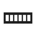 Placa 6 espacios pata dimmer o apagadores Lutron