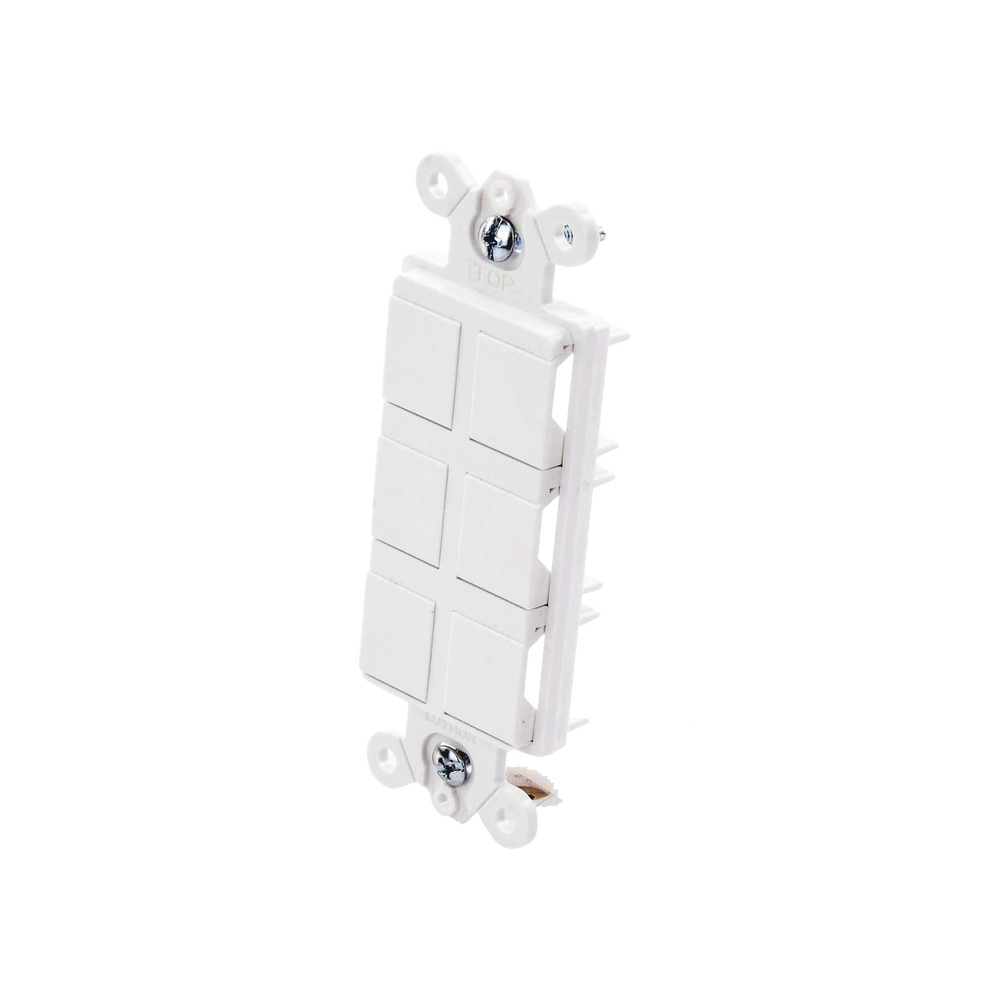 Caja de pared para contactos varios, 6 mini espacios.