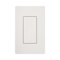 Placa ciega de pared color blanco Snow