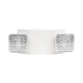 Luz LED de Emergencia Dual LED /150 lúmenes/Luz fría/Batería de Respaldo Incluida/Botón de test.