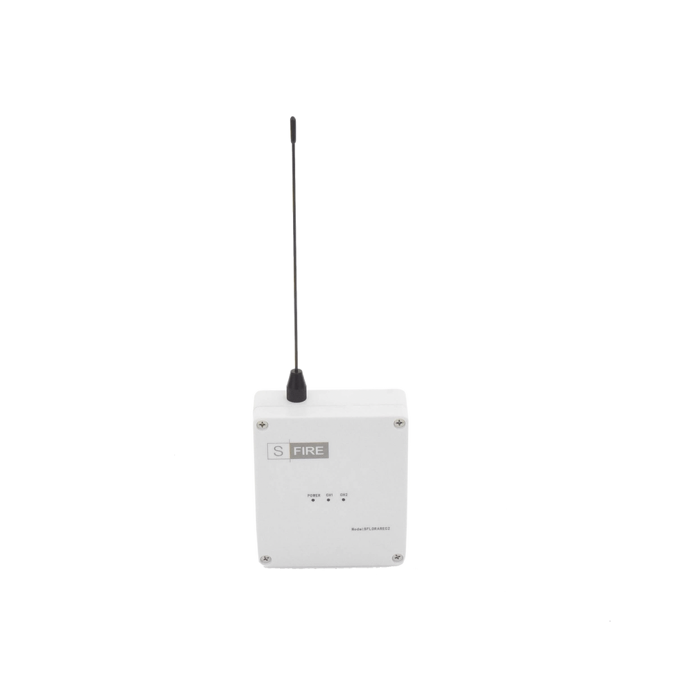 Receptor inalámbrico / 2500 metros de cobertura / 2 salidas de relevador tipo C