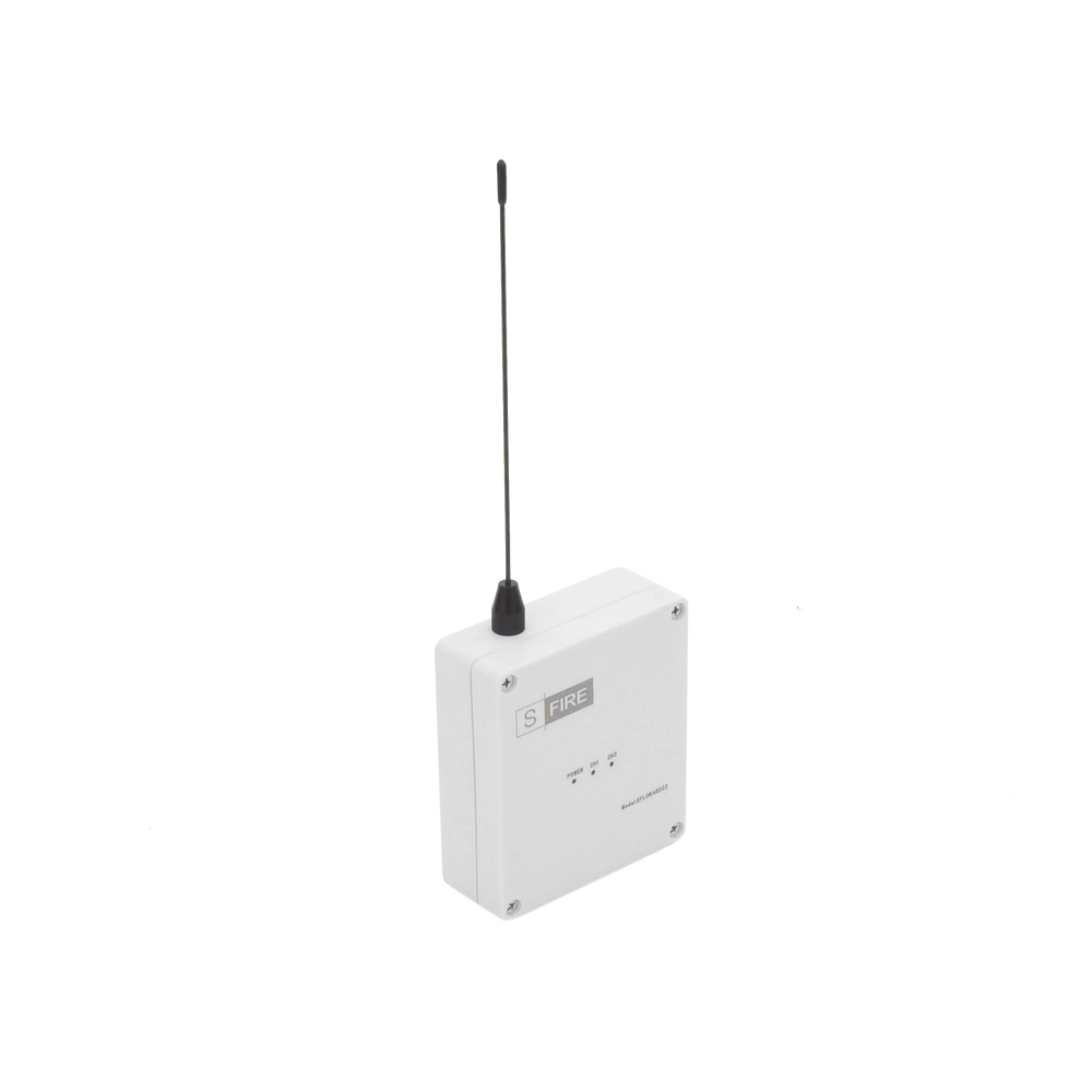 Receptor inalámbrico / 2500 metros de cobertura / 2 salidas de relevador tipo C