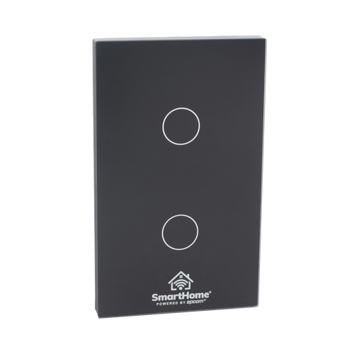(Wifi) Apagador switch inalámbrico WIFI, control de 2 regresos de carga, 110V