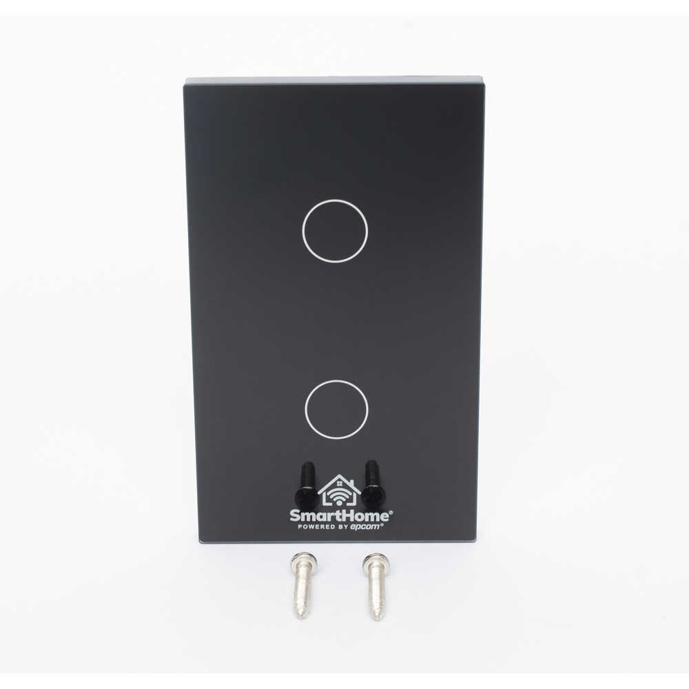 (Wifi) Apagador switch inalámbrico WIFI, control de 2 regresos de carga, 110V