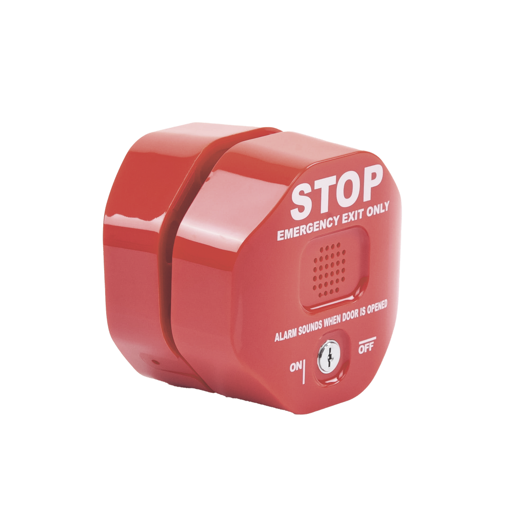 Alarma Multifunción Exit Stopper® Con Bocina Remota, Para Puertas Dobles, Solo Interiores