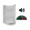 Cubierta Protectora De Policarbonato, Sper Resistente, Con Sonido, Texto En Espaol, Para Botones Multiusos Serie Stopper Station De STI
