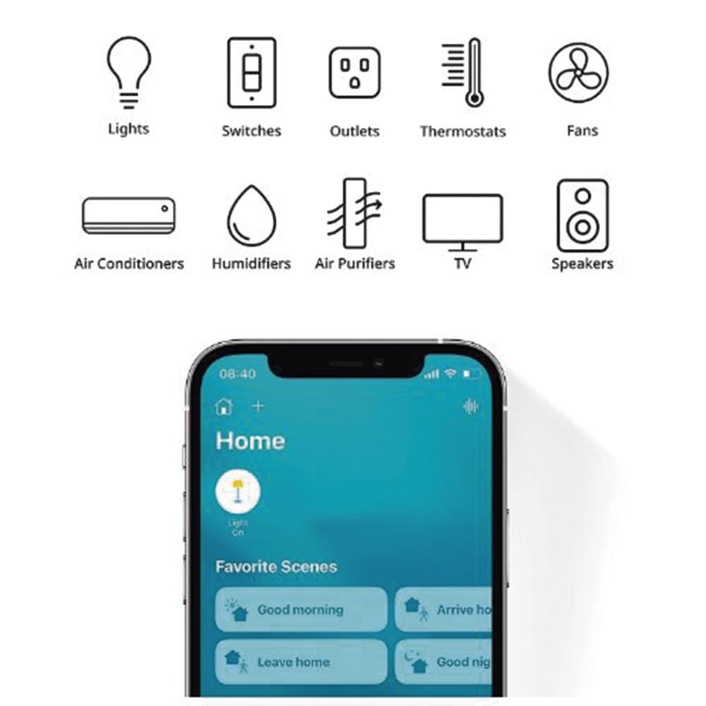 KIT Adaptador para tomacorriente PlugIn inalámbrico incluye 4 piezas