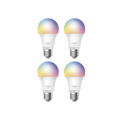 Kit 4 Focos WIFI Multicolor, Intensidad y Color Regulables, Comandos de Voz Mediante Amazon Alexa/Google Assisten
