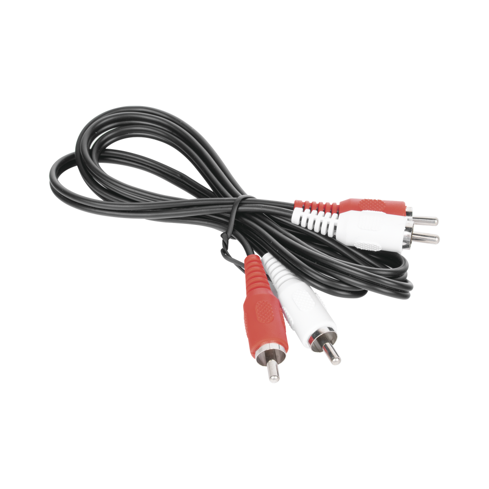 Cable RCA Macho a Macho de 1 Metro (3.28 Pies) de Longitud, para Aplicaciones de Audio y Video Optimizado para HD