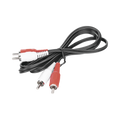 Cable RCA Macho a Macho de 1 Metro (3.28 Pies) de Longitud, para Aplicaciones de Audio y Video Optimizado para HD