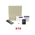 Kit de 10 Paneles de Alarma VISTA48 con Batería y Transformador