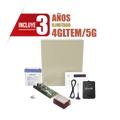 (3 Años 4GLTEM/5G ILIMITADO INCLUIDO)  Kit Vista48LA con comunicador 4GLTEM/5G MN01, Teclado, Gabinete, Batería y Transformador