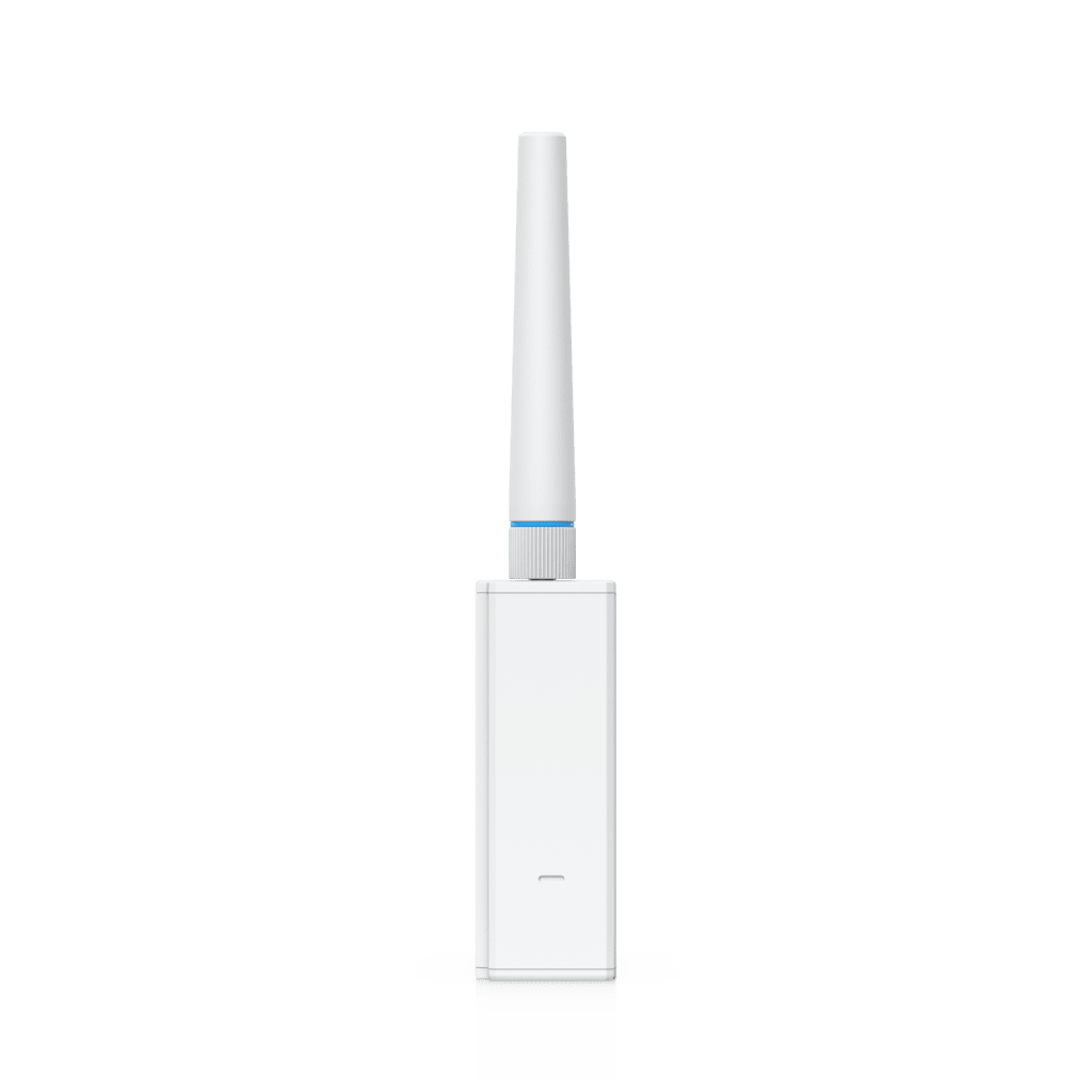 Gateway SuperLink Inalámbrico de Largo Alcance y Baja Latencia para Sensores UniFi Protect con Alcance de hasta 2 km, Alimentación PoE/USB-C y Montaje en Pared o Riel DIN