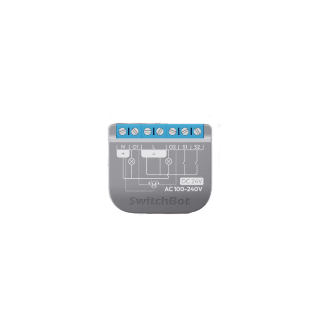 Relay Switch Inteligente 2 Canales / WiFi + BLE / Medicin Consumo / 10A por Canal / Proteccin Sobrecarga / Compatible Matter / 42 x 36 x 16 mm (1.7 x 1.4 x 0.6 in)