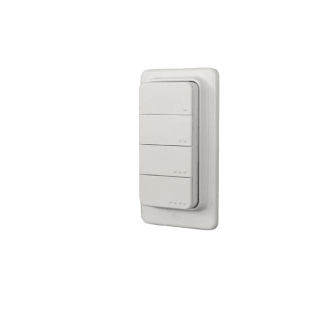 Boton inalambrico Bluetooth 4 botones para configurar escenarios.