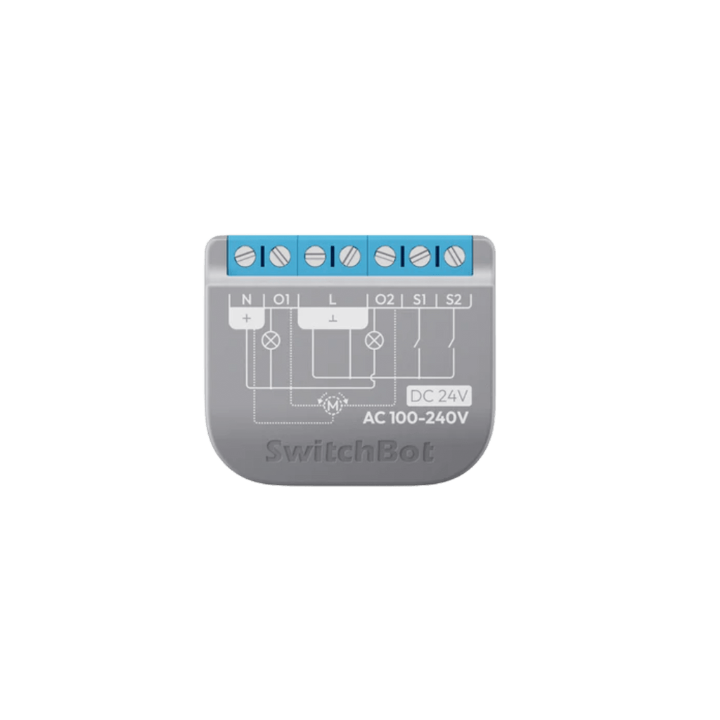 Relay Switch Inteligente 2 Canales / WiFi + BLE / Medicin Consumo / 10A por Canal / Proteccin Sobrecarga / Compatible Matter / 42 x 36 x 16 mm (1.7 x 1.4 x 0.6 in)